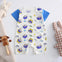 White Happy Face Romper BS6062B